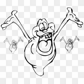 Collection Of Slimer High Quality Free Ⓒ - Slimer Ghostbuster Coloring Pages, HD Png Download - slimer png