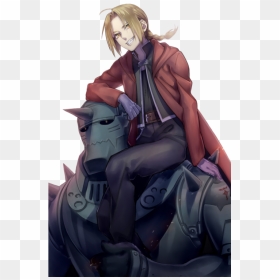 Fullmetal Alchemist, Anime, And Edward Elric Image - Fullmetal Alchemist Edward Et Alphonse, HD Png Download - edward elric png