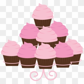 Tray Of Cupcakes Png - Cupcake, Transparent Png - cupcakes png