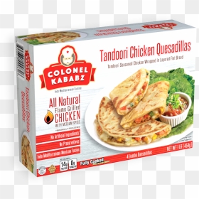 Colonel Chicken Kababs, HD Png Download - quesadilla png