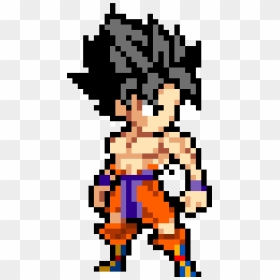 Goku Kaioken Pixel Art, HD Png Download - slimer png