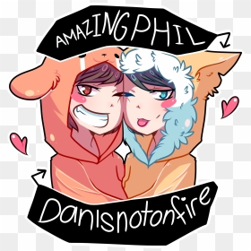 Dan And Phil Logo Transparent, HD Png Download - dan and phil png