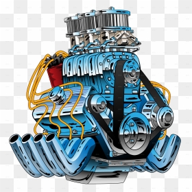 Car Engine Png - Transparent V8 Engine Png, Png Download - lowrider png