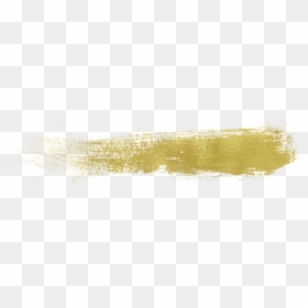 1600 × 440 In Gold Paint Stroke - Sand, HD Png Download - gold brush stroke png