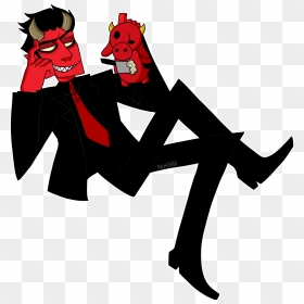 Fan Artthe Devil - Cow Chop Devil, HD Png Download - devil pitchfork png