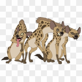 Hyena Drawing Colored - Hyenas Lion King Png, Transparent Png - lion king png