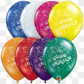 Transparent Balloons And Confetti Png - Balloon, Png Download - birthday confetti png