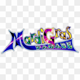 Mardi Annoucement Parade Gras Streamer Logo Clipart, HD Png Download - mardi gras png