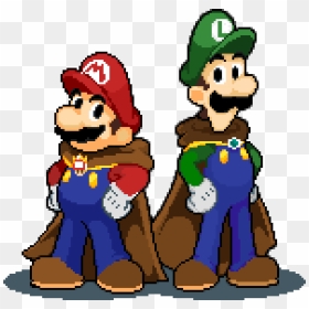 Mario And Luigi - Luigi Mario And Luigi, HD Png Download - mario and luigi png