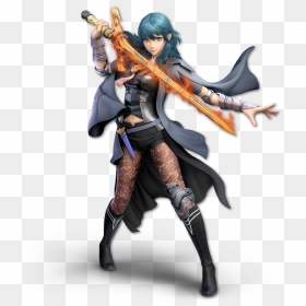 Smash Ultimate Byleth Render, HD Png Download - super smash bros png