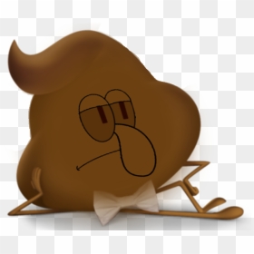 Poop Emoji Emoji Movie, HD Png Download - squidward dab png