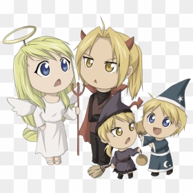 Edward Elric And Winry Rockbell Which Do You Prefer - Fullmetal Alchemist Edward Winry Kids, HD Png Download - edward elric png