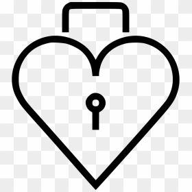 Heart Day Svg Png Icon Free Download - Icon Png Free Heart Download, Transparent Png - keyhole png