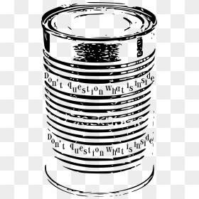 Canned Food Clip Art Transparent , Png Download - Clipart Can Of Food, Png Download - canned food png