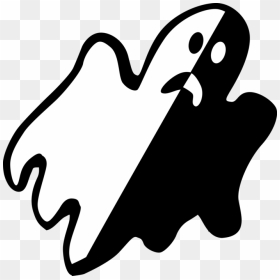 Vector Illustration Of Halloween Goblin Ghost Phantom, - Clip Art, HD Png Download - halloween ghost png
