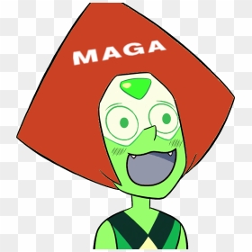 Maga Crippled America Green Clip Art Leaf - Peridot Maga Hat, HD Png Download - make america great again png