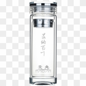 Glass Bottle, HD Png Download - double cup png