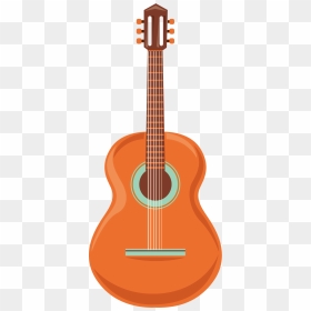 Tiple Ukulele Guitar Instrument Acoustic Cartoon Clipart - Cartoon Guitar Png, Transparent Png - ukulele png