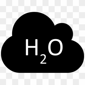 H2o Water Vapor Icon - Water Vapor Icon, HD Png Download - water icon png