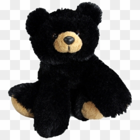 Black Bear 8 Inch Plush - Teddy Bear, HD Png Download - black bear png