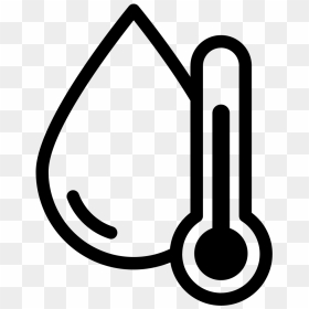 Tankless Water Heating Plumbing Drinking Water - Water Temperature Icon, HD Png Download - water icon png