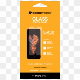 Picture Of Glass Screen Guard For Apple Iphone 6s - Screen Protector, HD Png Download - glass shatter png