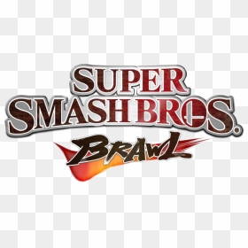 Logo Super Smash Bros Brawl, HD Png Download - super smash bros png