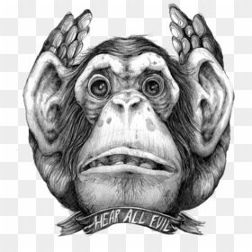 Transparent Lowrider Clipart - Three Wise Monkeys Drawing, HD Png Download - lowrider png