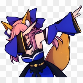 Tamamo Dab, HD Png Download - squidward dab png