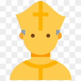 Pope Clipart Vector - Pope Icon Png, Transparent Png - pope hat png