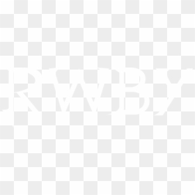 Download Transparent Rwby Logo Png Image With No Background - Rwby Title Black And White, Png Download - rwby logo png