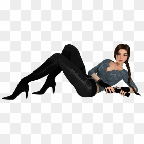 Lara Croft High Heels, HD Png Download - lara croft png