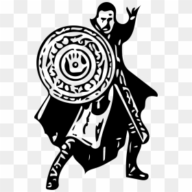 Doctor Strange Black And White, HD Png Download - dr strange png