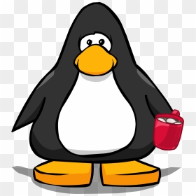 Hot Chocolate Clipart Penguin - Penguin From Club Penguin, HD Png Download - 3d glasses png