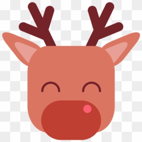 Cartoon, HD Png Download - rudolph nose png