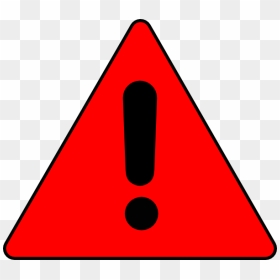 Traffic Sign, HD Png Download - red triangle png