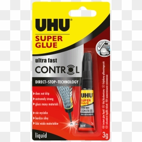 Super Glue Control - Uhu Super Glue, HD Png Download - paper tear effect png