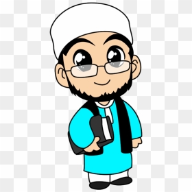 Muslim Teacher Islam Cartoon Hijab - Muslim Teacher Cartoon Png, Transparent Png - 420 png