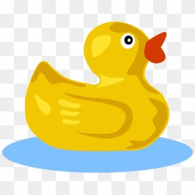 Rubber Duck Clip Art, HD Png Download - water clipart png