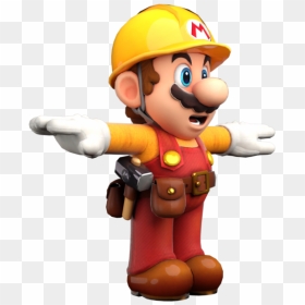 Download Zip Archive - Mario T Pose Png, Transparent Png - super mario maker png