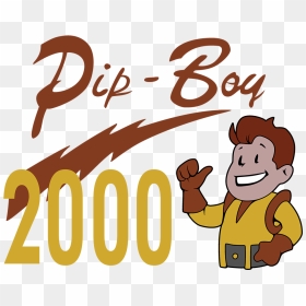 Pip-boy 2000 Decal I Made - Cartoon, HD Png Download - pip boy png