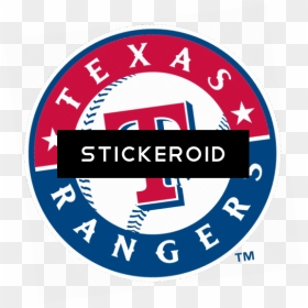 Texas Rangers Logo - Circle, HD Png Download - texas rangers logo png