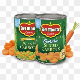 Carrots - Peas And Carrots In A Can, HD Png Download - canned food png