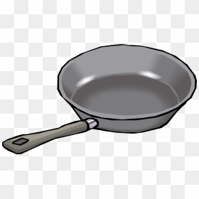 Animation Frying Pan Cookware And Bakeware Clipart - Frying Pan Anime Pan, HD Png Download - frying pan png
