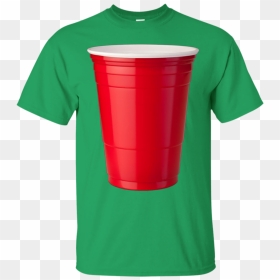 Red Solo Cup , Party Beer Drinking By Zany Brainy Apparel - T-shirt, HD Png Download - solo cup png
