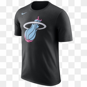 Miami Heat Vice Nike Shirt, HD Png Download - miami heat logo png