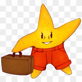 Starfish - Cartoon, HD Png Download - swimming png