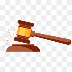 Gavel Judge Hammer Clip Art - Judge Gavel Clipart Png, Transparent Png - hammer clipart png