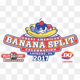 Valley Dairy Great American Banana Split Celebration, HD Png Download - banana split png