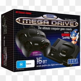 Sega Mega Drive Mini, HD Png Download - sega genesis png